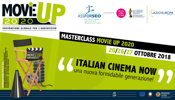 Masterclass Movie Up ottobre 2018