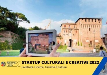 Regione Lazio, fondi 2022 per Startup creative e culturali
