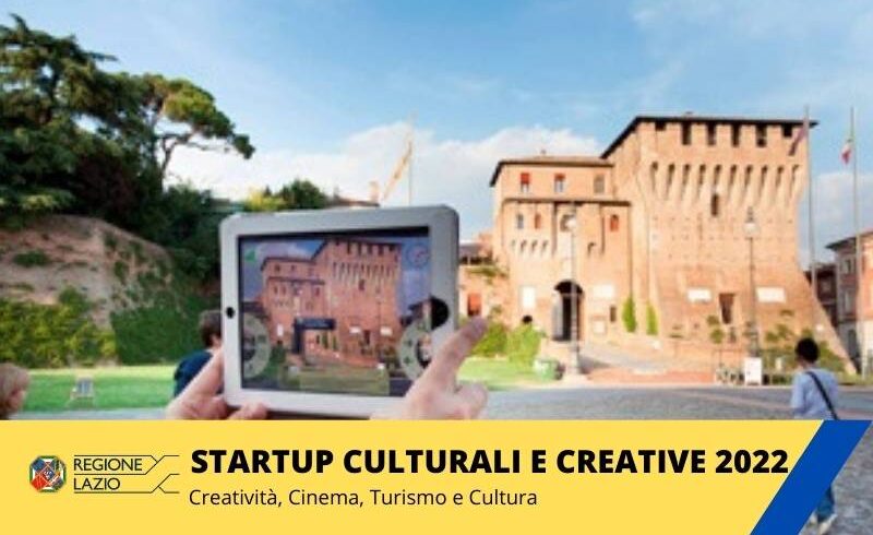 Fondi Regione Lazio per Start Up Creative e Culturali